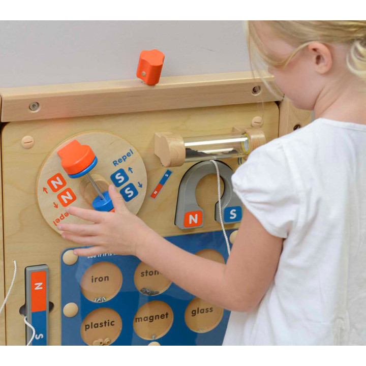 MASTERKIDZ Nauka o Przyciąganiu Magnetycznym - Ścienna Tablica Edukacy