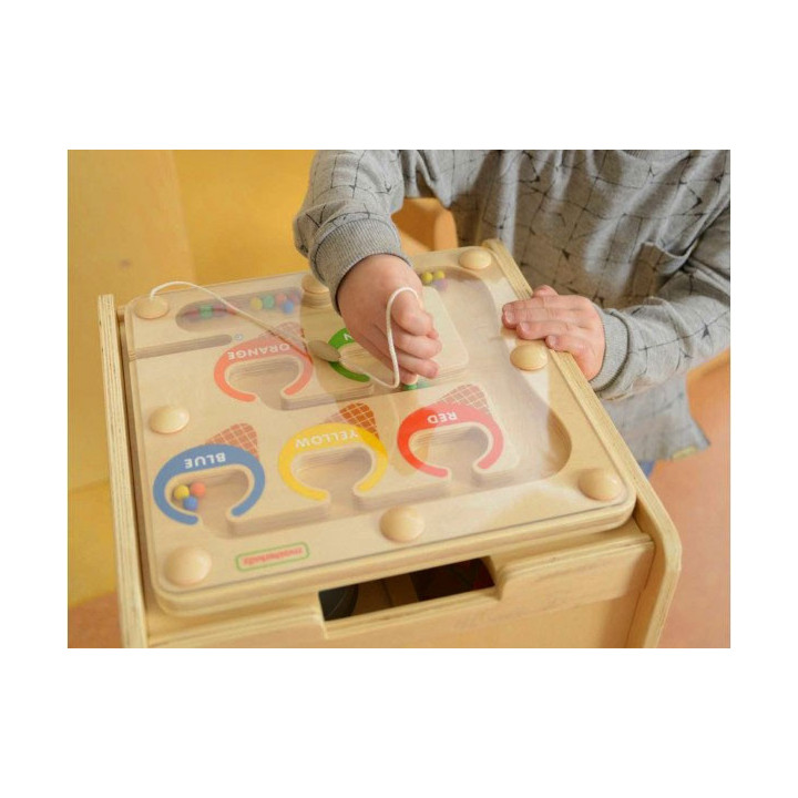 MASTERKIDZ Labirynt Magnetyczny Sorter Kolorów EDU