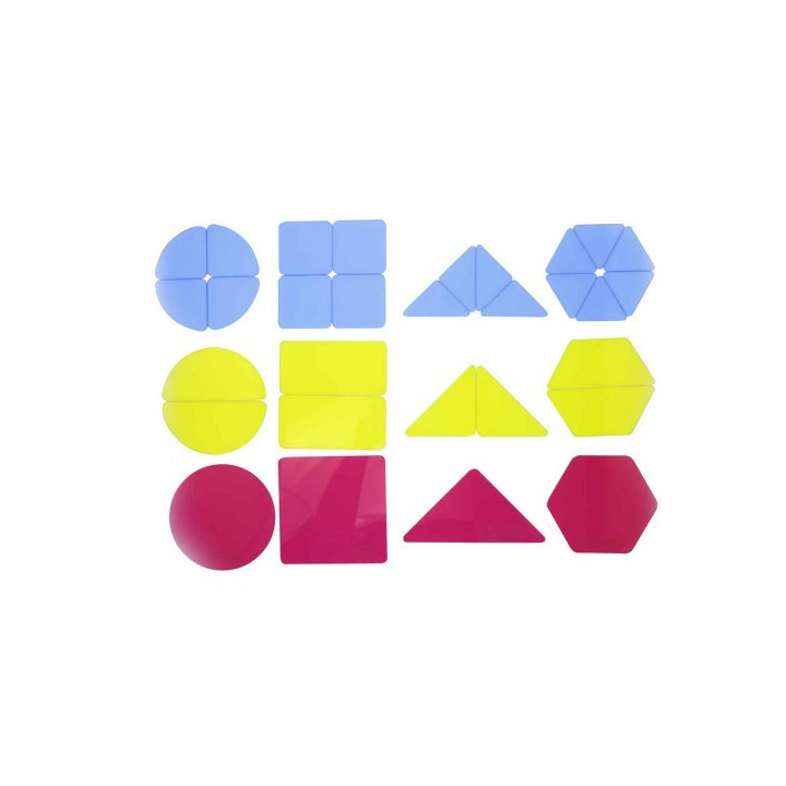 MASTERKIDZ Półprzezroczyste Kształty Geometryczne