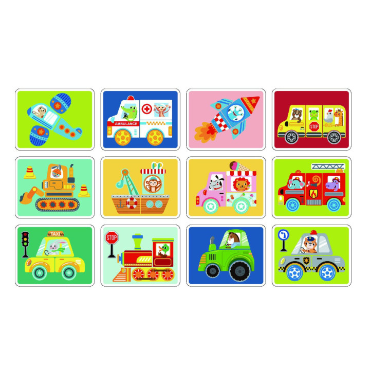 TOOKY TOY Układanka Edukacyjna Montessori Magnetyczne Pudełko dla Dzie