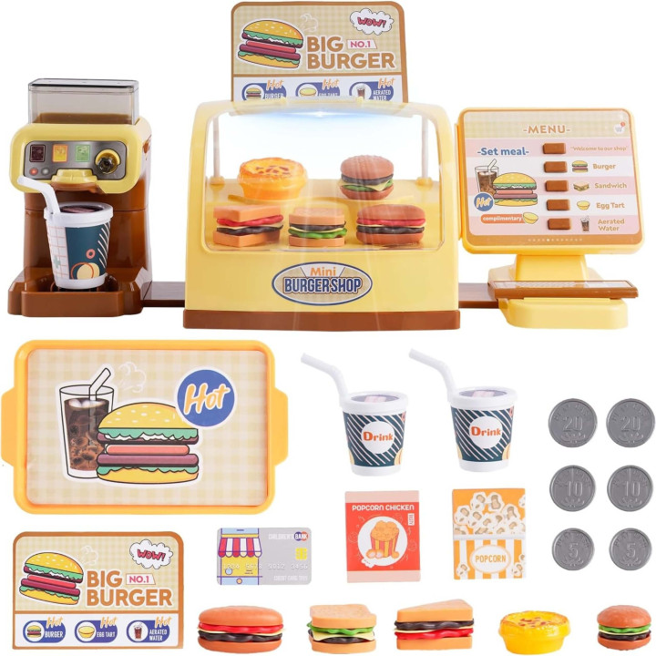 WOOPIE Sklep Restauracja Fast Food Burger Shop "BIG BURGER"