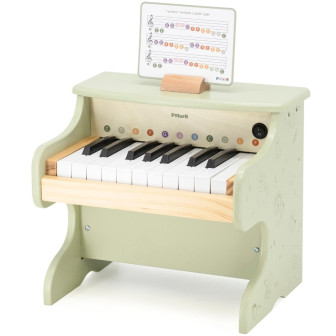 VIGA PolarB Drewniane Pianino dla Dzieci Nauka Gry Nutki Instrument Mo