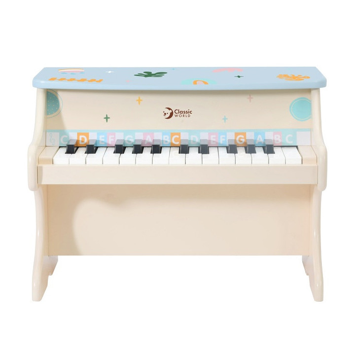 CLASSIC WORLD Pianino Muzyczne dla Dzieci Nauka Gry + Książeczka