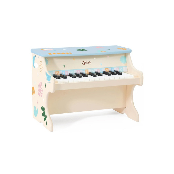 CLASSIC WORLD Pianino Muzyczne dla Dzieci Nauka Gry + Książeczka
