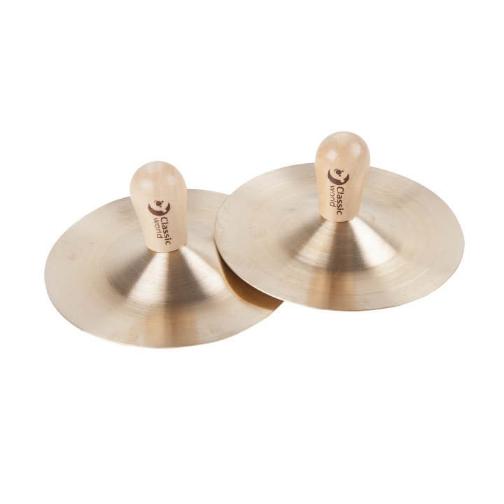 CLASSIC WORLD EDU Instrument Muzyczny Talerze Perkusyjne (15 cm) dla D