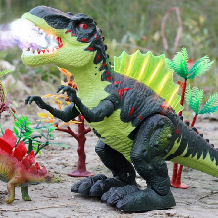 WOOPIE Chodzący Dinozaur Tyrannosaurus Rex Efekty Świetlne i Dźwiękowe