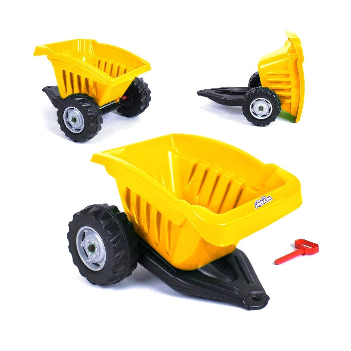WOOPIE Przyczepka ACTIVE TRAILER Żółta 35 kg