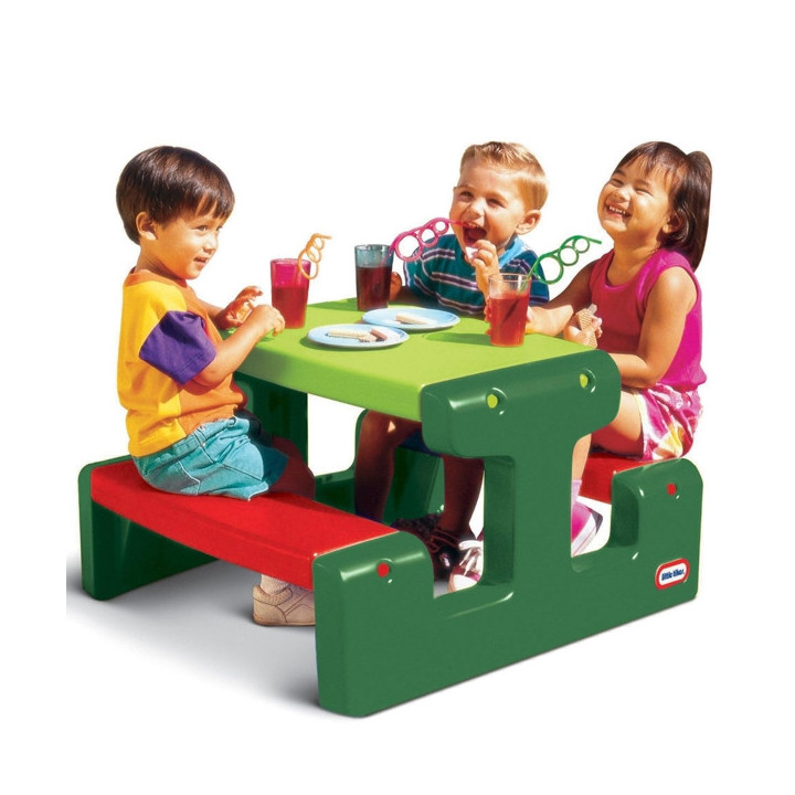 LITTLE TIKES Stolik Piknikowy dla Dzieci Soczysta Zieleń