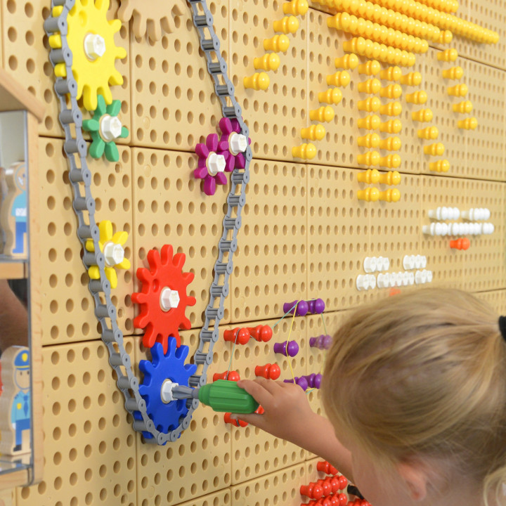 MASTERKIDZ Koła Zębate Zbuduj Własny Mechanizm - Tablica Naukowo-Kreat