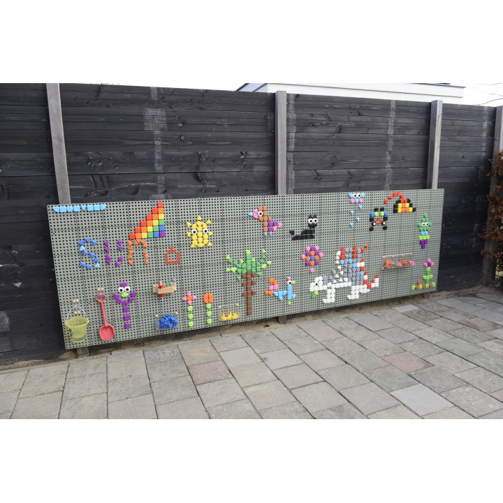 MASTERKIDZ Zestaw Kołeczki w kształcie figur geometrycznych 64szt do t