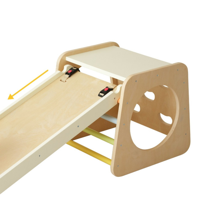 CLASSIC WORLD Drewniany Zestaw Wspinaczkowy Trójkąt Montessori 5w1 - P