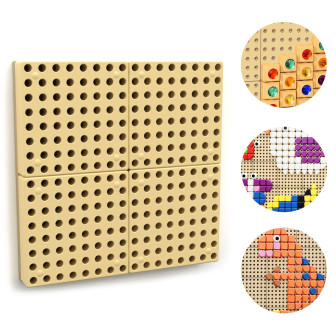 MASTERKIDZ Panel Ścienny Tablica Naukowa Kreatywna STEM + Panel Monata