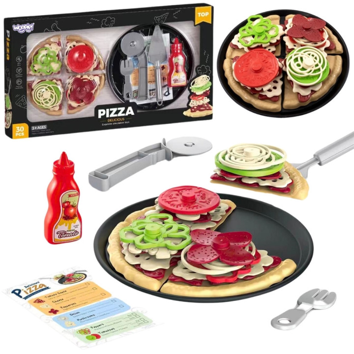 WOOPIE Pizza do Krojenia Zestaw XL Restauracja 30 el.