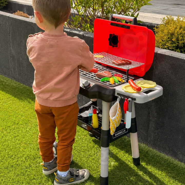 WOOPIE Grill Barbecue Kuchnia Ogrodowa Interaktywna LED Zestaw XL 31 e