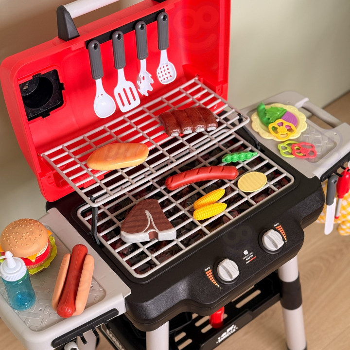 WOOPIE Grill Barbecue Kuchnia Ogrodowa Interaktywna LED Zestaw XL 31 e