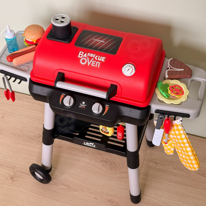 WOOPIE Grill Barbecue Kuchnia Ogrodowa Interaktywna LED Zestaw XL 31 e