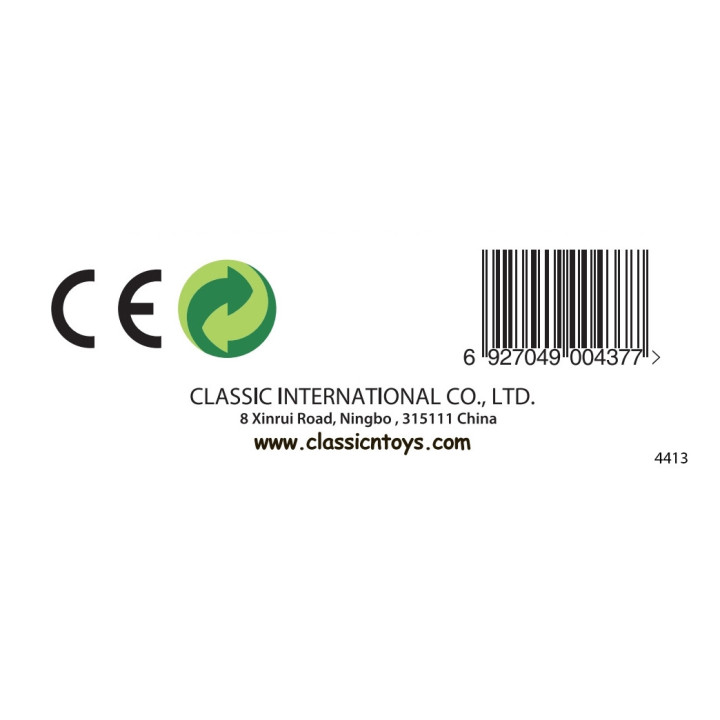 CLASSIC WORLD Drewniana Literka K