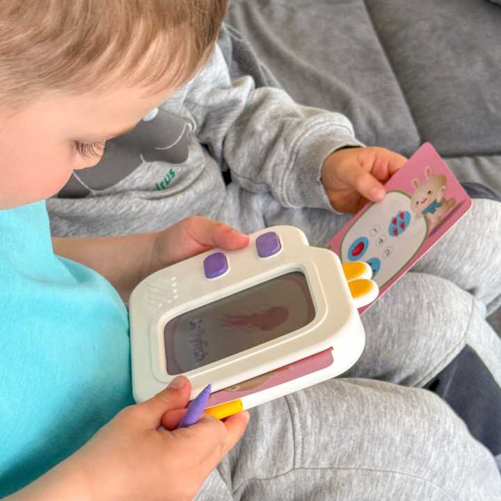 WOOPIE Tablet Graficzny Znikopis do Nauki Rysowania i Angielskiego Czy