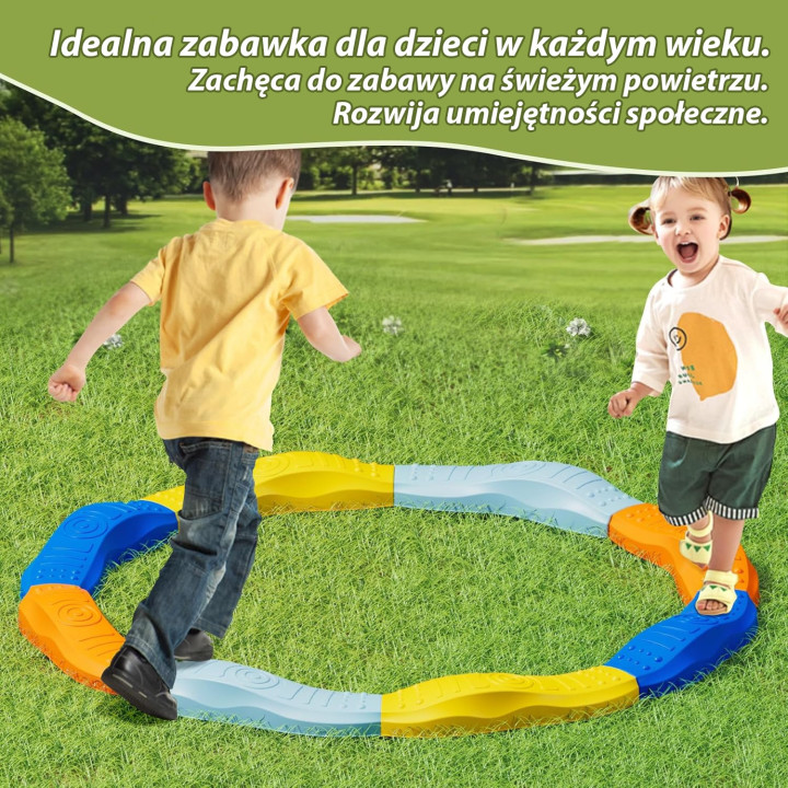 
						WOOPIE Równoważnia Modułowa Tor Ścieżka Sensoryczna Okrąg
					
