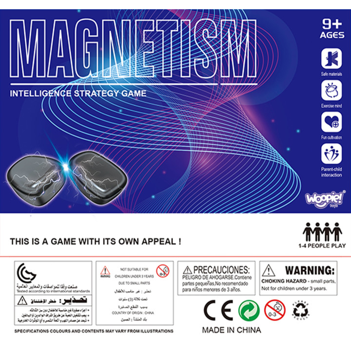 WOOPIE Gra Kamienie Magnetyczne w Sznurku 20 el.