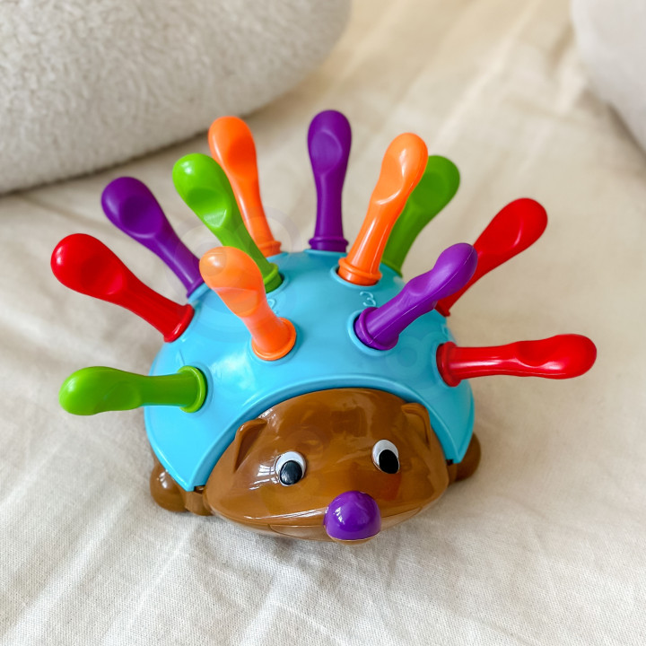 WOOPIE Gra Zręcznościowa Jeżyk Sorter Montessori Nauka Liczb i Kolorów