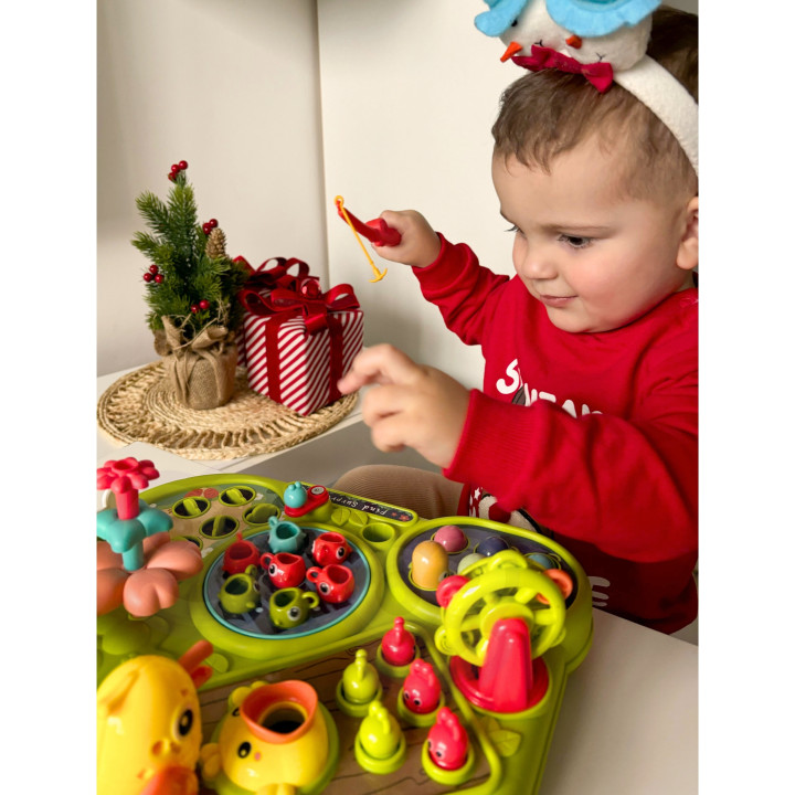 
						WOOPIE BABY Interaktywny Multistolik Edukacyjny 8w1 Montessori
					