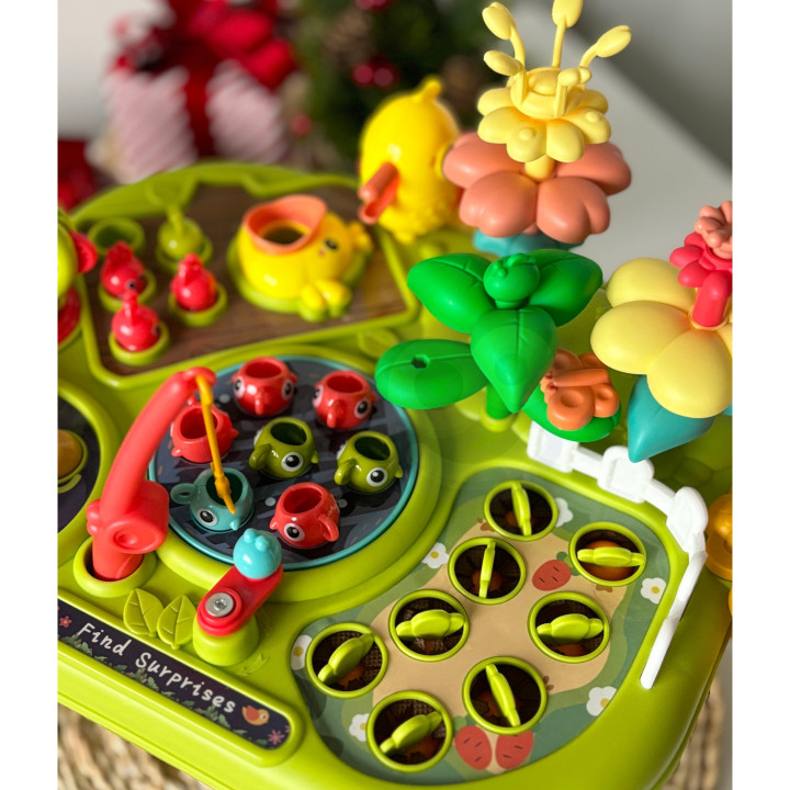 
						WOOPIE BABY Interaktywny Multistolik Edukacyjny 8w1 Montessori
					