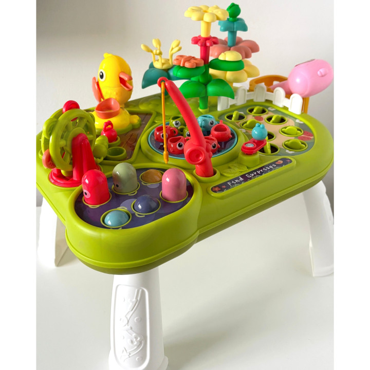 
						WOOPIE BABY Interaktywny Multistolik Edukacyjny 8w1 Montessori
					