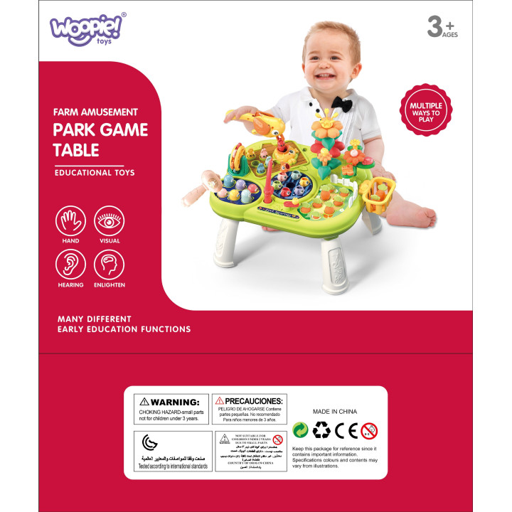 
						WOOPIE BABY Interaktywny Multistolik Edukacyjny 8w1 Montessori
					