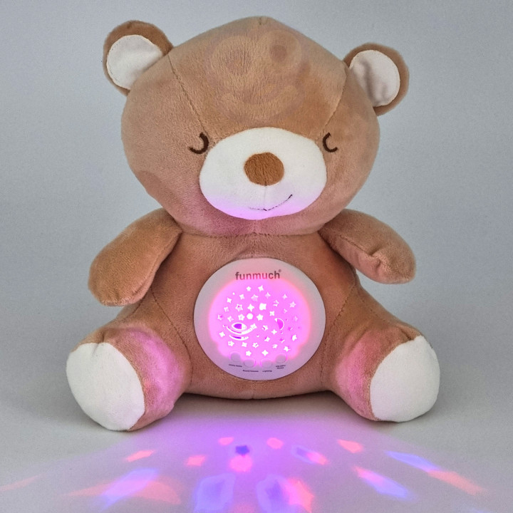 
						WOOPIE BABY Przytulanka Usypiacz Projektor 2w1 Miś - 10 Kołysanek
					