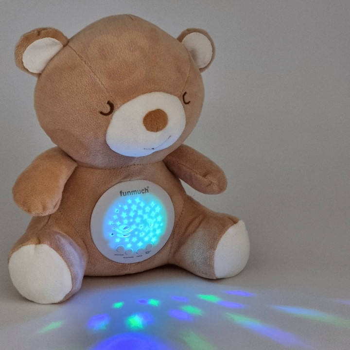 
						WOOPIE BABY Przytulanka Usypiacz Projektor 2w1 Miś - 10 Kołysanek
					