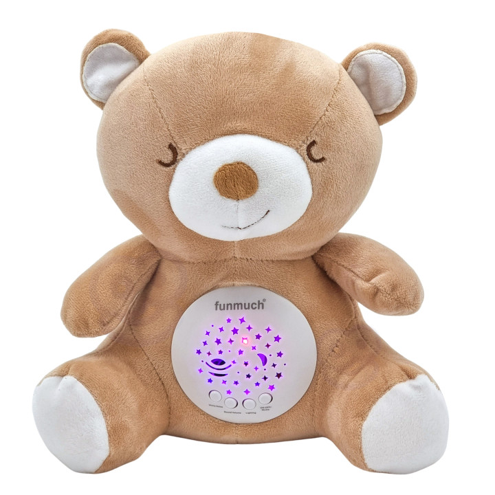 
						WOOPIE BABY Przytulanka Usypiacz Projektor 2w1 Miś - 10 Kołysanek
					