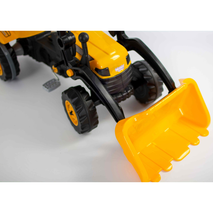 WOOPIE Traktor Na Pedały Farmer MaxTrac Classic Łyżka Spychacz