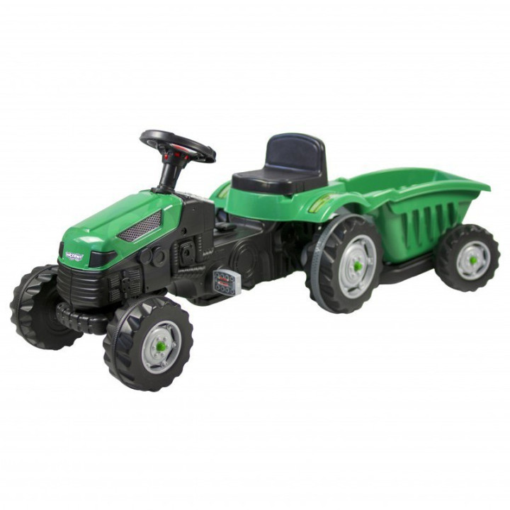 
						WOOPIE Traktor na Pedały Farmer GoTrac MAXI z Przyczepą Ciche Koła
					
