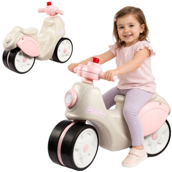 FALK Jeździk Scooter Strada Retro Dla Dziewczynki Ciche Opony od 1 Rok