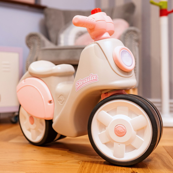 FALK Jeździk Scooter Strada Retro Dla Dziewczynki Ciche Opony od 1 Rok