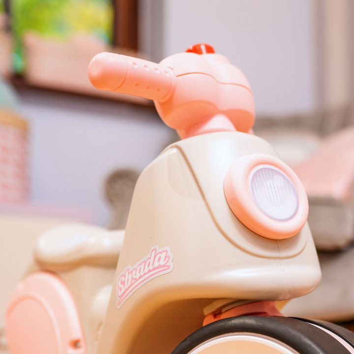 FALK Jeździk Scooter Strada Retro Dla Dziewczynki Ciche Opony od 1 Rok