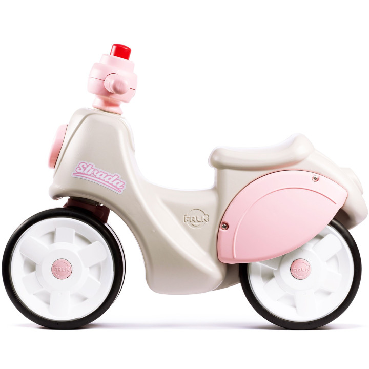 FALK Jeździk Scooter Strada Retro Dla Dziewczynki Ciche Opony od 1 Rok