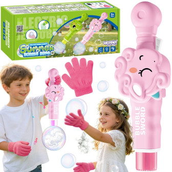 WOOPIE Magiczny Pistolet Na Bańki z Dymem Maszynka Do Baniek Jednoroże