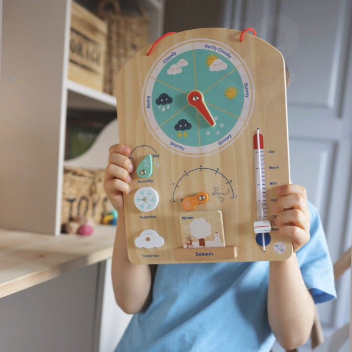Tooky Toy Edukacyjne Pudełko Montessori Układanka Liczydło Tablica Pog