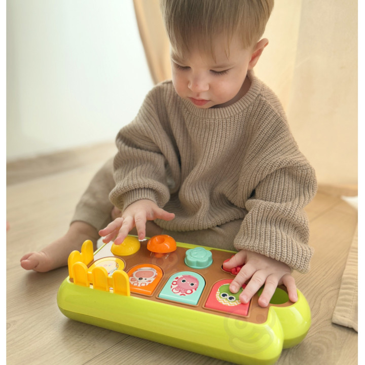 WOOPIE BABY Zabawka Edukacyjna Wyskakujące Zwierzątka Szczęśliwa Farma