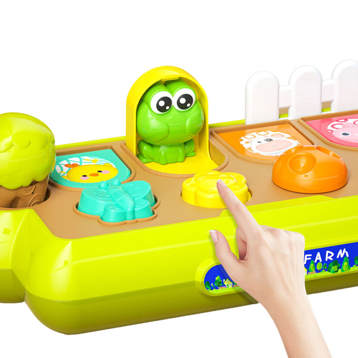 WOOPIE BABY Zabawka Edukacyjna Wyskakujące Zwierzątka Szczęśliwa Farma