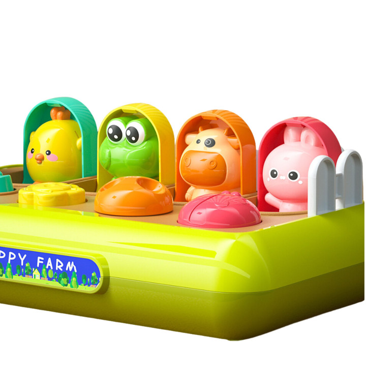 WOOPIE BABY Zabawka Edukacyjna Wyskakujące Zwierzątka Szczęśliwa Farma