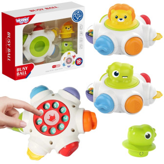 WOOPIE BABY Kosmiczna Rakieta Aktywności - Edukacyjna Kostka Sensorycz