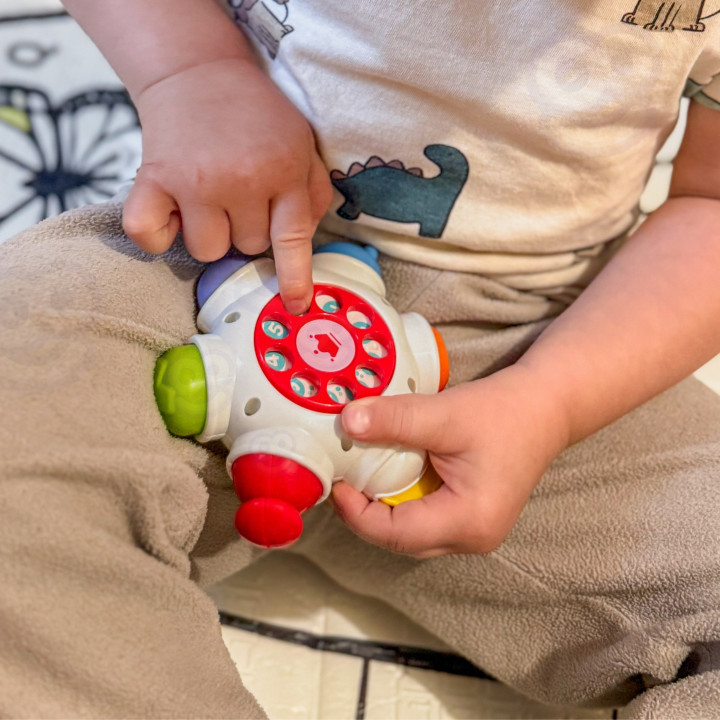 WOOPIE BABY Kosmiczna Rakieta Aktywności - Edukacyjna Kostka Sensorycz