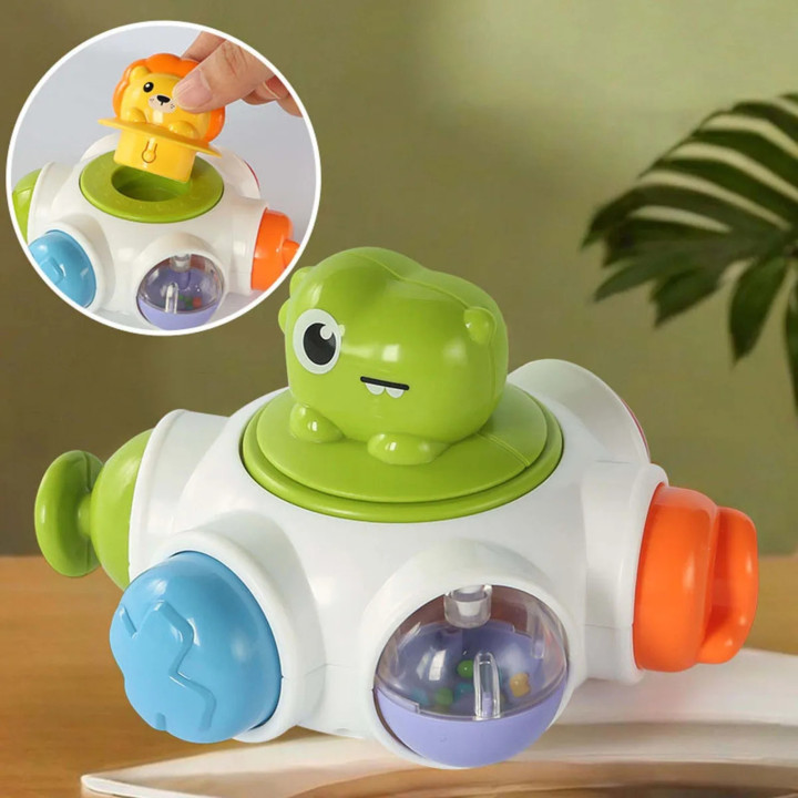 WOOPIE BABY Kosmiczna Rakieta Aktywności - Edukacyjna Kostka Sensorycz