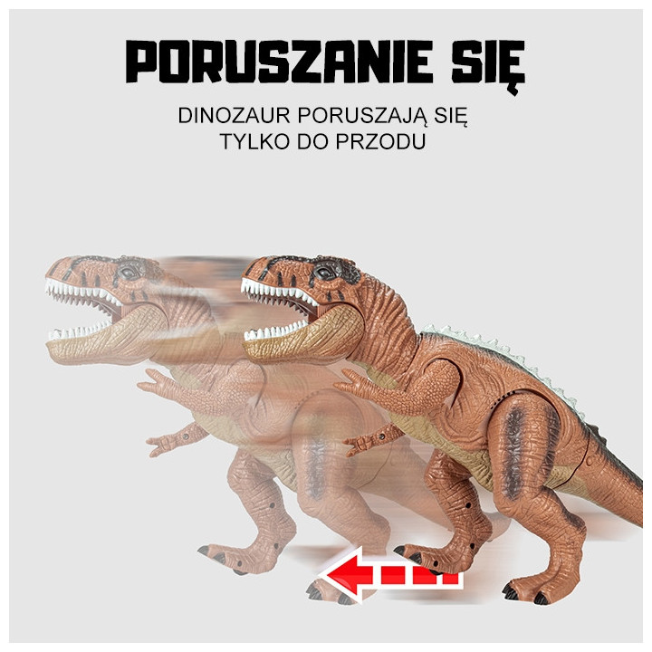 WOOPIE Dinozaur Zdalnie Sterowany RC Robot T-Rex