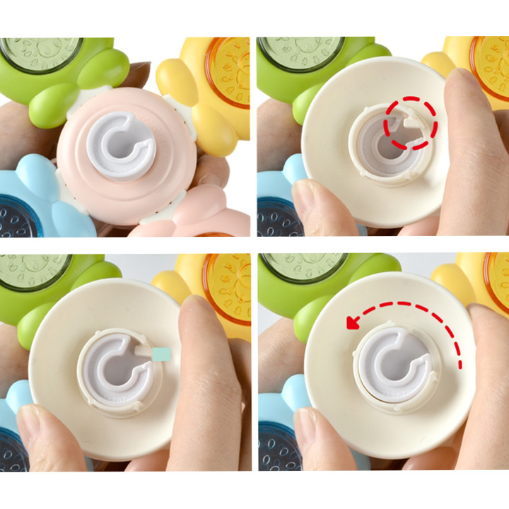 WOOPIE BABY Spinner Zabawka Sensoryczna Pszczoła Kurczak Królik Wymien