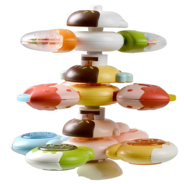 WOOPIE BABY Spinner Zabawka Sensoryczna Pszczoła Kurczak Królik Wymien