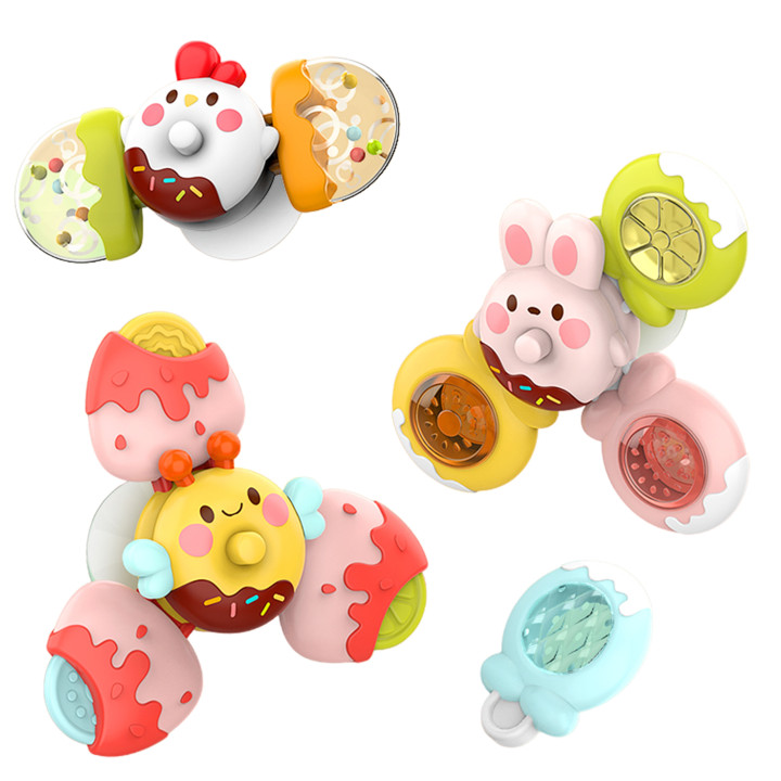 WOOPIE BABY Spinner Zabawka Sensoryczna Pszczoła Kurczak Królik Wymien